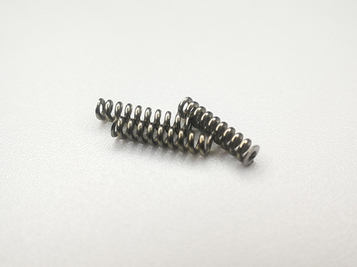 五金彈簧經過不同處理后的效果