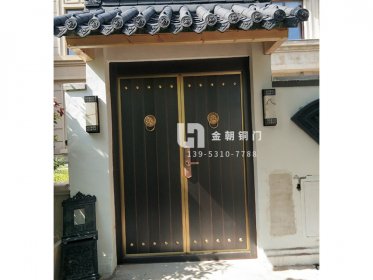 別墅銅門(mén)安裝案例-3